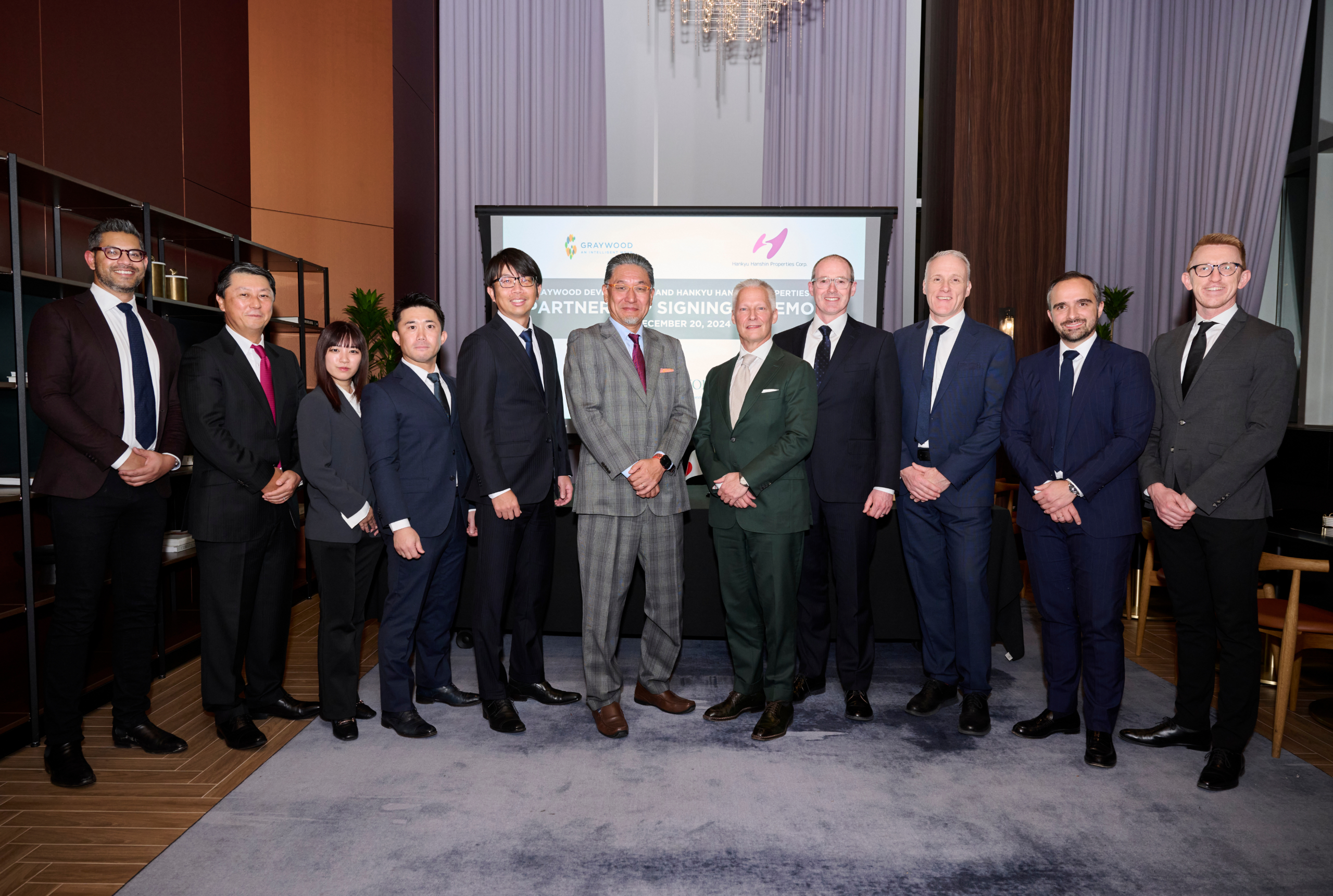 Hankyu Hanshin Properties and Graywood Announce New Partnership